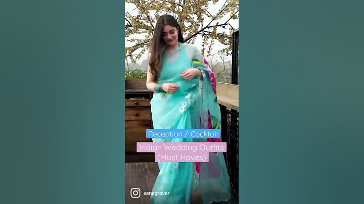 Indian Wedding Outfits (Must Haves) #Shorts
