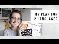12 languages for 2020 | New year language goals, diary, resources & plans | #polyglot