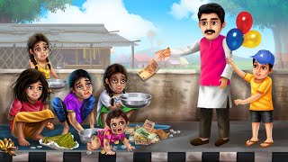 5 अनाथ बच्चे - Five Orphan Kids Story | Hindi Kahaniya Moral Stories | Orphan | Maja Dreams TV Hindi