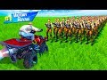 CAN 1,000 BOTS STOP a VEHICLE in Fortnite Battle Royale