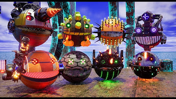 ROBOT PACMAN VS MONSTER PACMAN  #monsterpacman #robotpacman #pacman