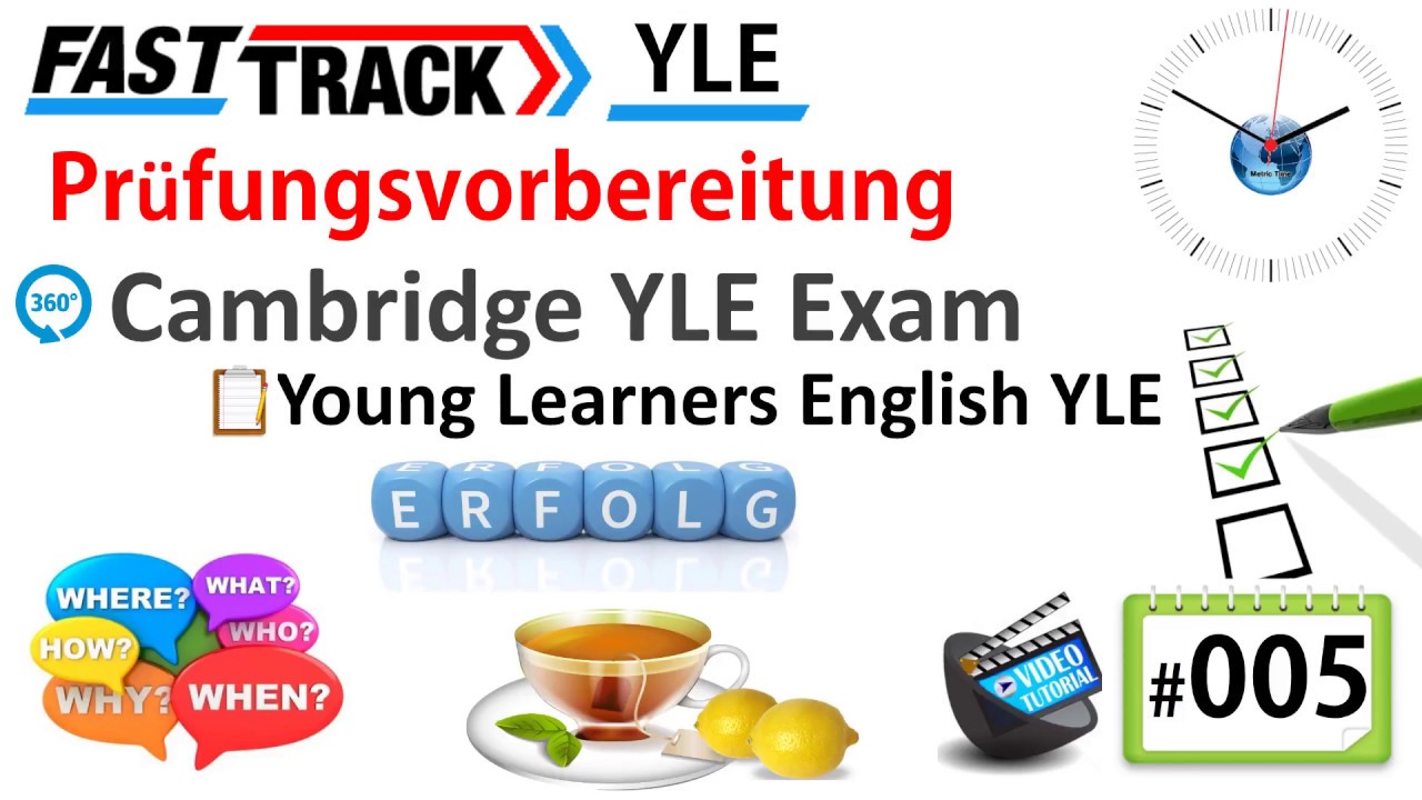 05 Young Learners English Yle Movers Prufungsvorbereitung Cambridge English Exam German Deutsch Youtube