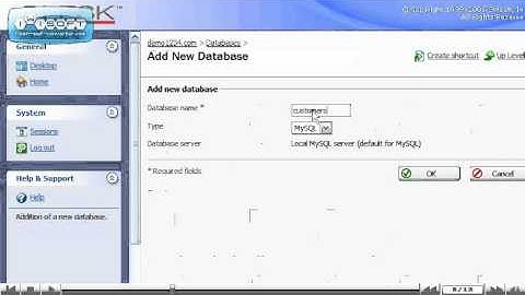 How to Create a MySQL Database in Plesk
