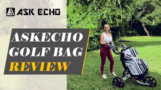 CUSTOMER REVIEW: Great full length divider golf bag  ASK ECHO® WINNER