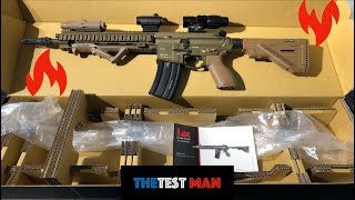 UNBOXING AND REVIEW HK416 A5 AEG