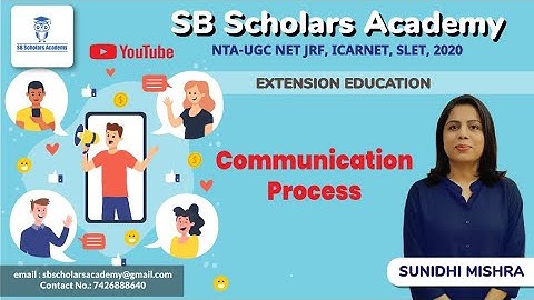 Home Science- Communication Process