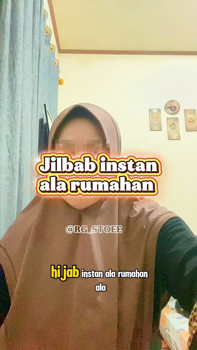 HIJAB INSTAN ALA RUMAHAN —- link produk 👉🏻https://s.shopee.co.id/5VKDuTLymH