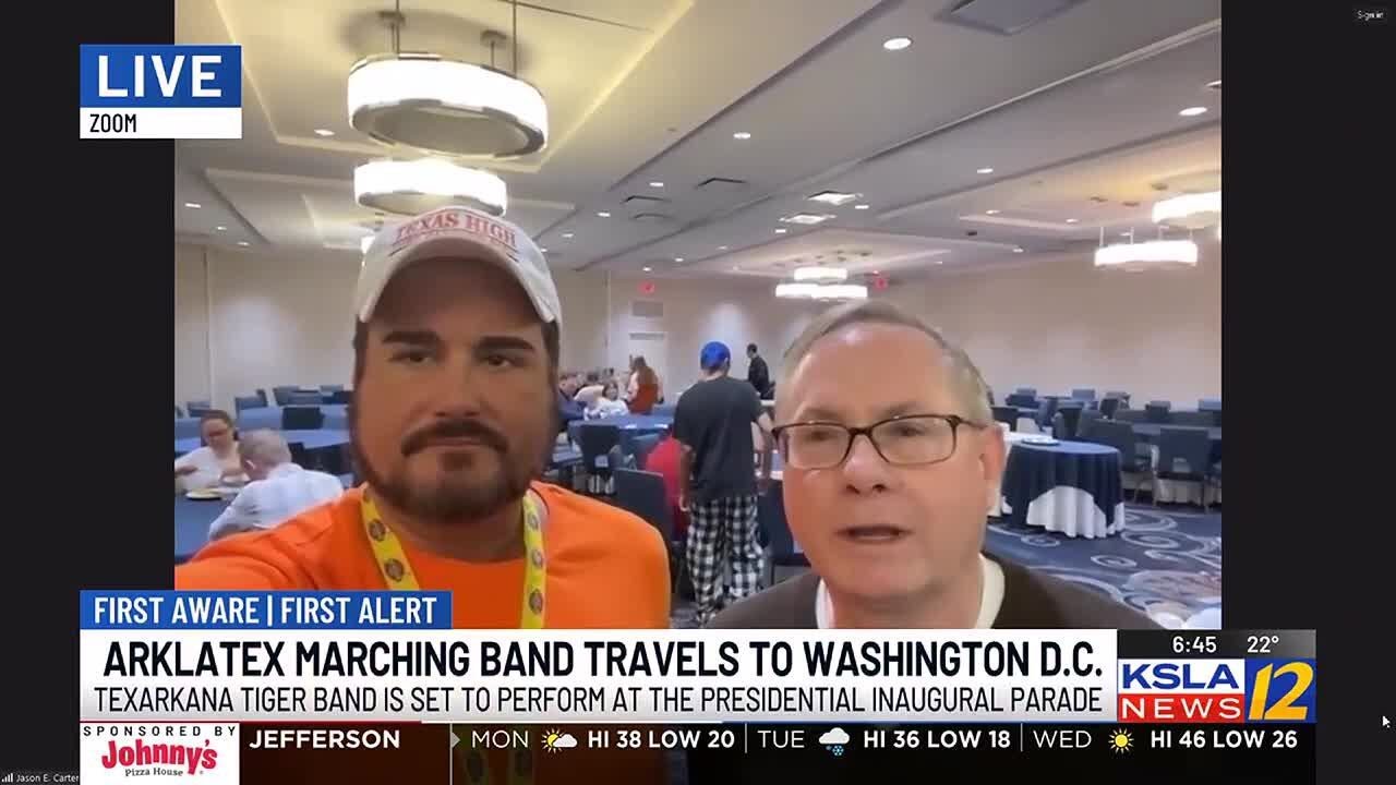 Texas High band makes most of D.C. trip after inaugural parade