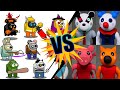 Roblox Piggy  All Jumpscares vs Roblox Piggy In Among Us Animation REVERCE