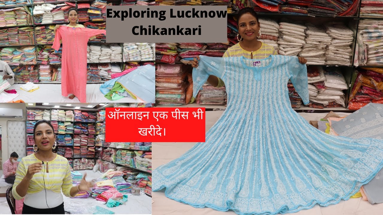 Niharika Printed Mul Chikankari Kurti – Lucknow Chikan, Readymade Chikan  Kurtis, Kurti Sets, Chikan Suits, – Noorkari