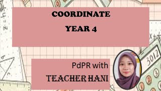 YEAR 4 - COORDINATE