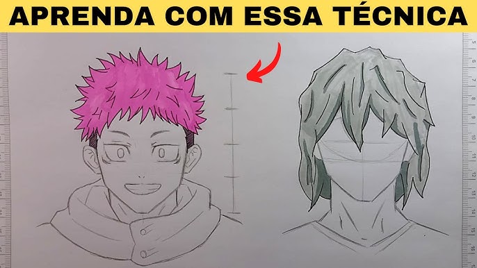 Mundo dos Animes - !!DICA!! como desenhar cabelo feminino e masculino em  seus personagens😌 #digitalart #naruto #desenhista #ilustration #ilustracao  #animes #artoftheday #metodofanart