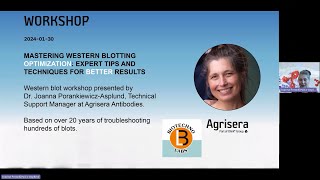 Agrisera Western blot workshop, India, held 2024-01-30