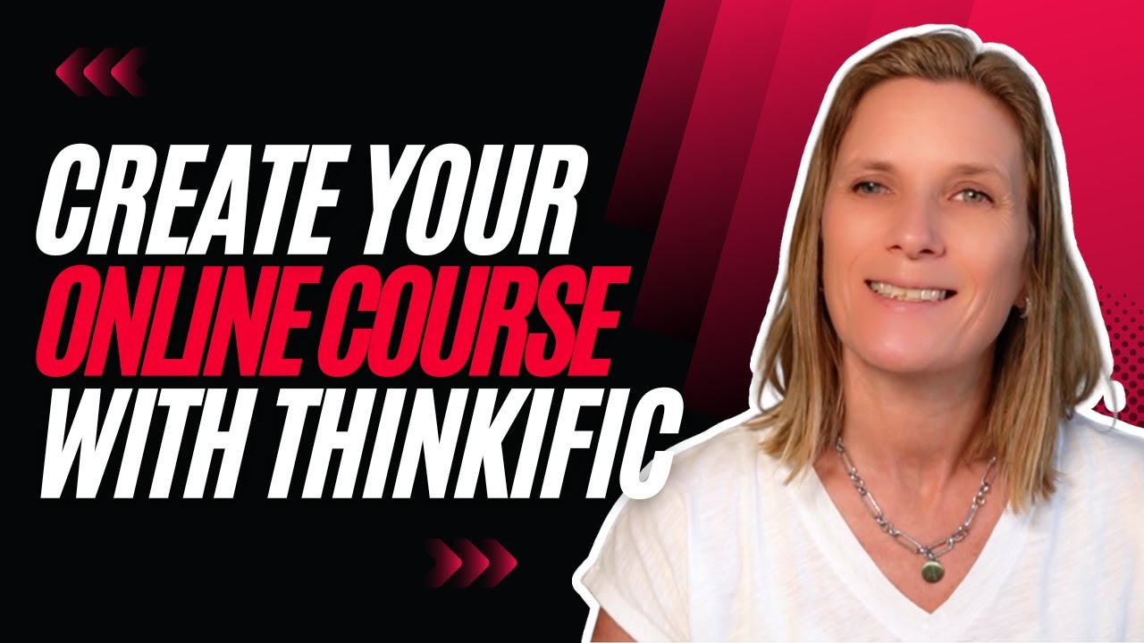 Create your first online course using Thinkific | Easy Tutorial for Beginners 2023