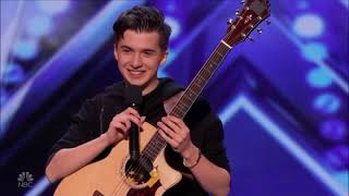 Marcin Patrzalek  Polish Guitarist MURDERS His Guitar! WOW!   America's Got Talent 2019