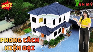 QUÁ ĐẲNG CẤP 2 TẦNG HIỆN ĐẠI Ở TUYÊN QUANG - Kiến Trúc Tân Mỹ thiết kế và thi công trọn gói