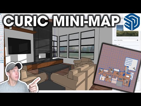 A NEW Way to Navigate in SketchUp with Curic MiniMap!