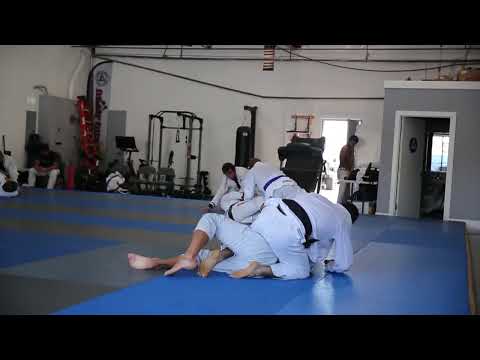 kron gracie training w Eli the tree guy part 2