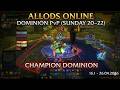 Allods Online - Dominion PvP (Sunday 20–22) | 6v6 Battles &amp; Champion Dominion - 16.1 - 26.04.2026