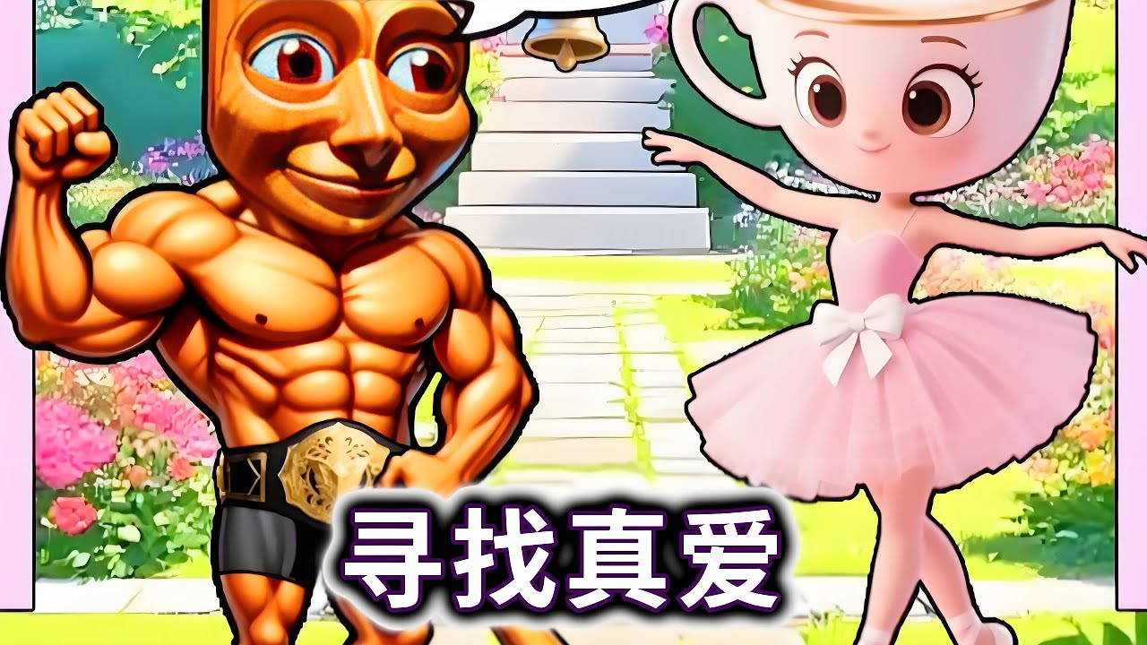 寻找真爱，帮咖啡小姐找到自己的真爱#山海经#木棍人#咖啡小姐【妮可游戏丫】