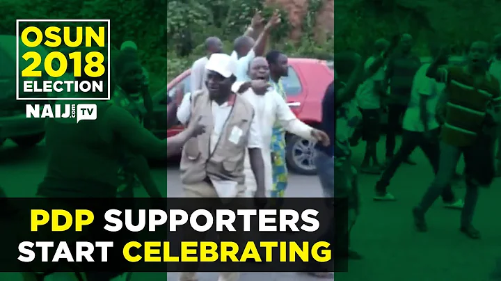 Osun Election 2018: PDP supporters celebrating early lead | Legit TV