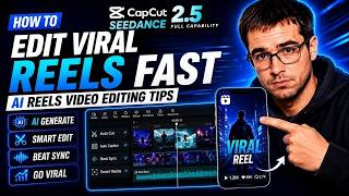 How to Edit Viral Reels Fast: AI Reels Video Editing Tips | CapCut PC Seedance 2.5 1080P screenshot 2