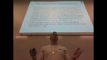 IUSB Spring 2019 P354 - Lesson 15 (Feb 28) - Chapter 5: Introduction to Hypothesis Testing