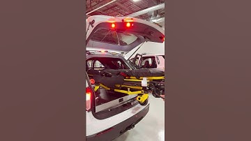 An innovative storage solution for #Stryker stretchers in ERVs #lights #design #innovation