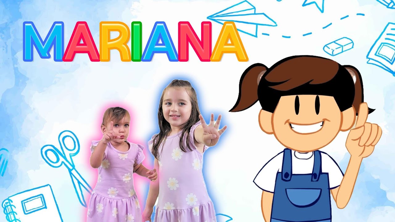 Mariana - Galinha Pintadinha - Musica Infantil - por @AsAventurasdeLizeCeline