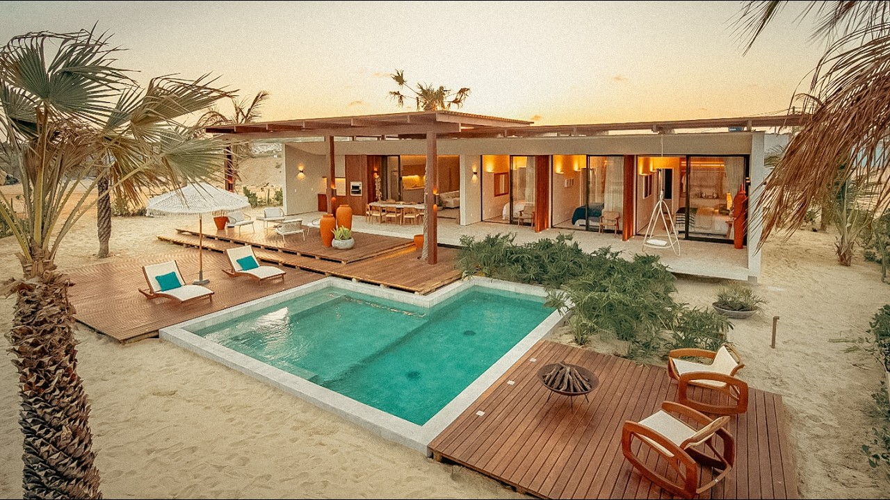 КОНЦЕПТУАЛЬНЫЙ ДОМ НА ПЛЯЖЕ В РОСКОШНОМ КОНДОМИНИУМЕ ФОРТИМ СЕАРА