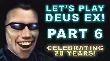 Deus Ex 20th Anniversary Stream: Part 6 - Ending Coronavirus, Destroying Tanker Ship - June 29, 2020