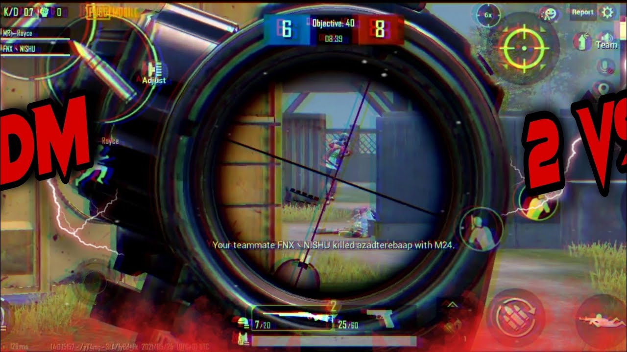 Hard Gameplay Tdm M24 2 vs 3 ||MR_BAPU_GAMING - YouTube