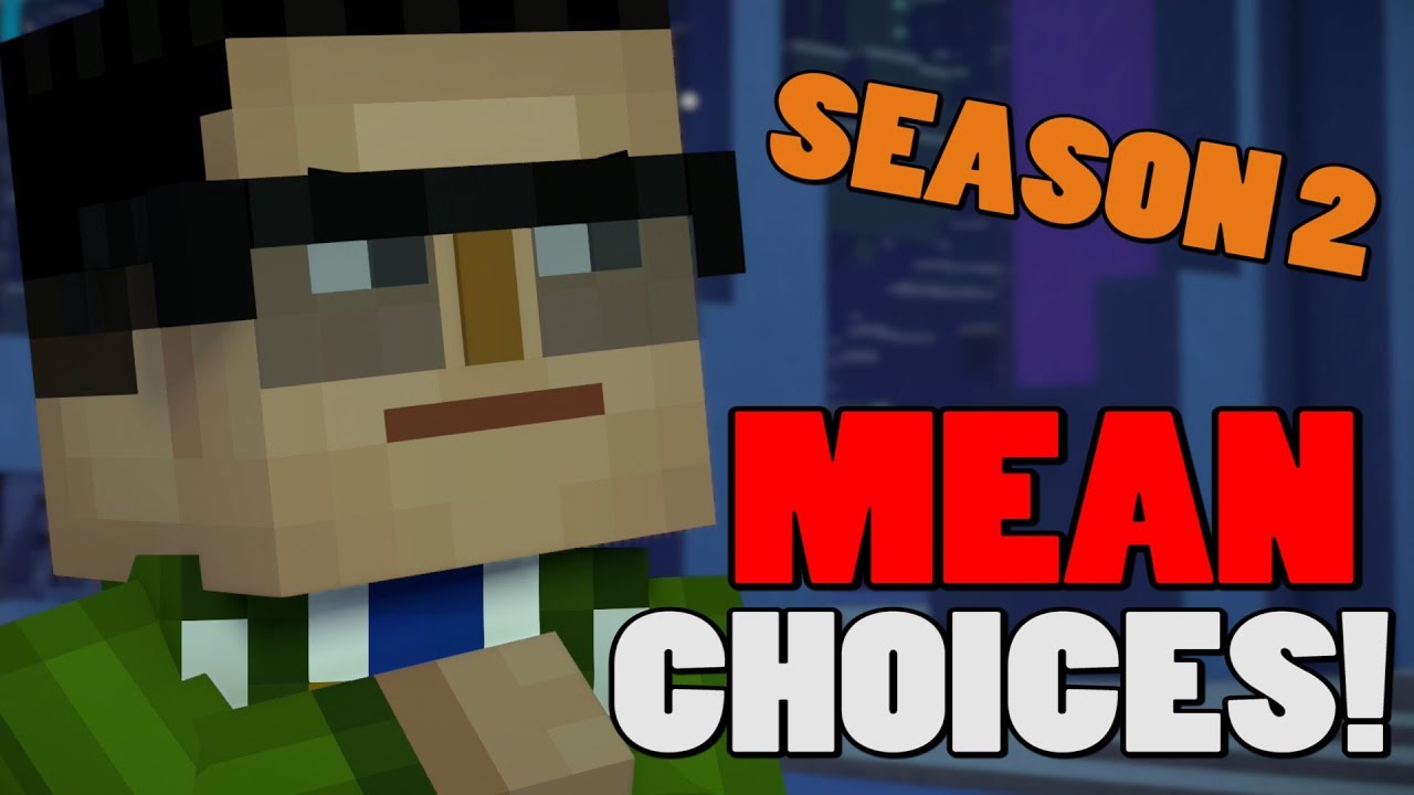 MEAN/WORST CHOICES! - EPISODE 2 - Telltale Minecraft Story Mode Season 2 Funny Moments Montage