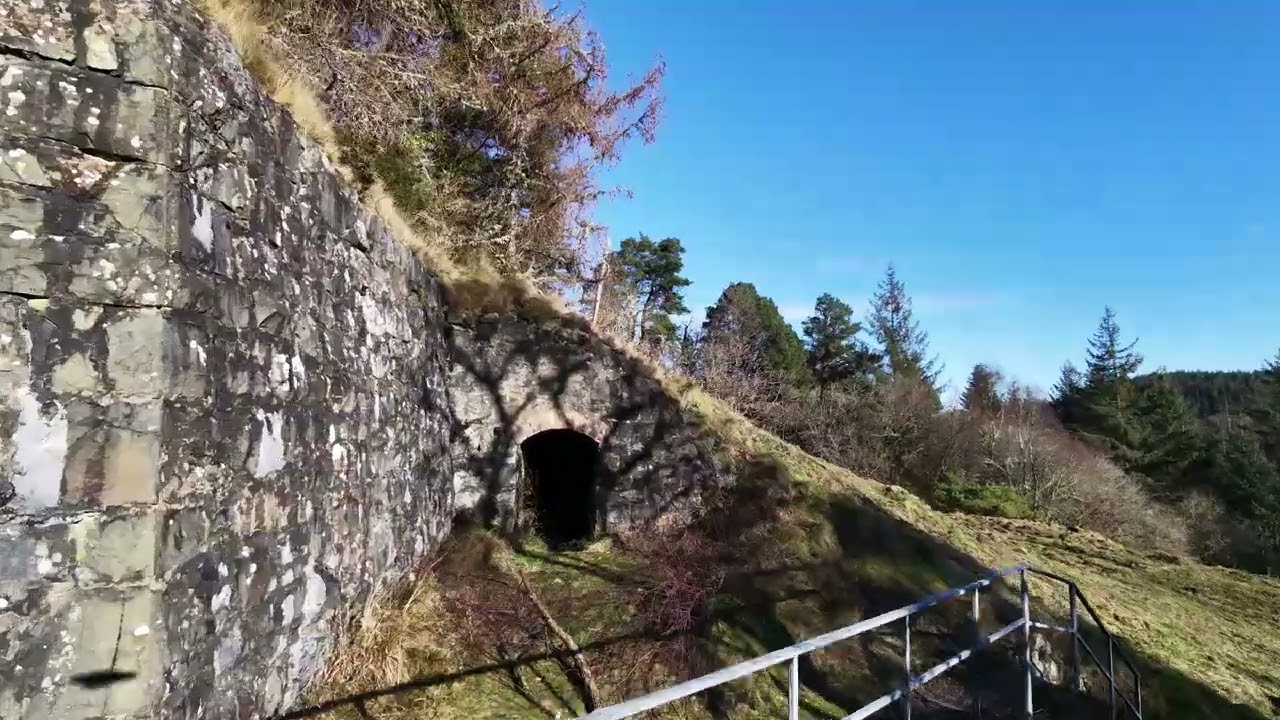 Hafna Lead Mine, Llanrwst, North Wales, wfp