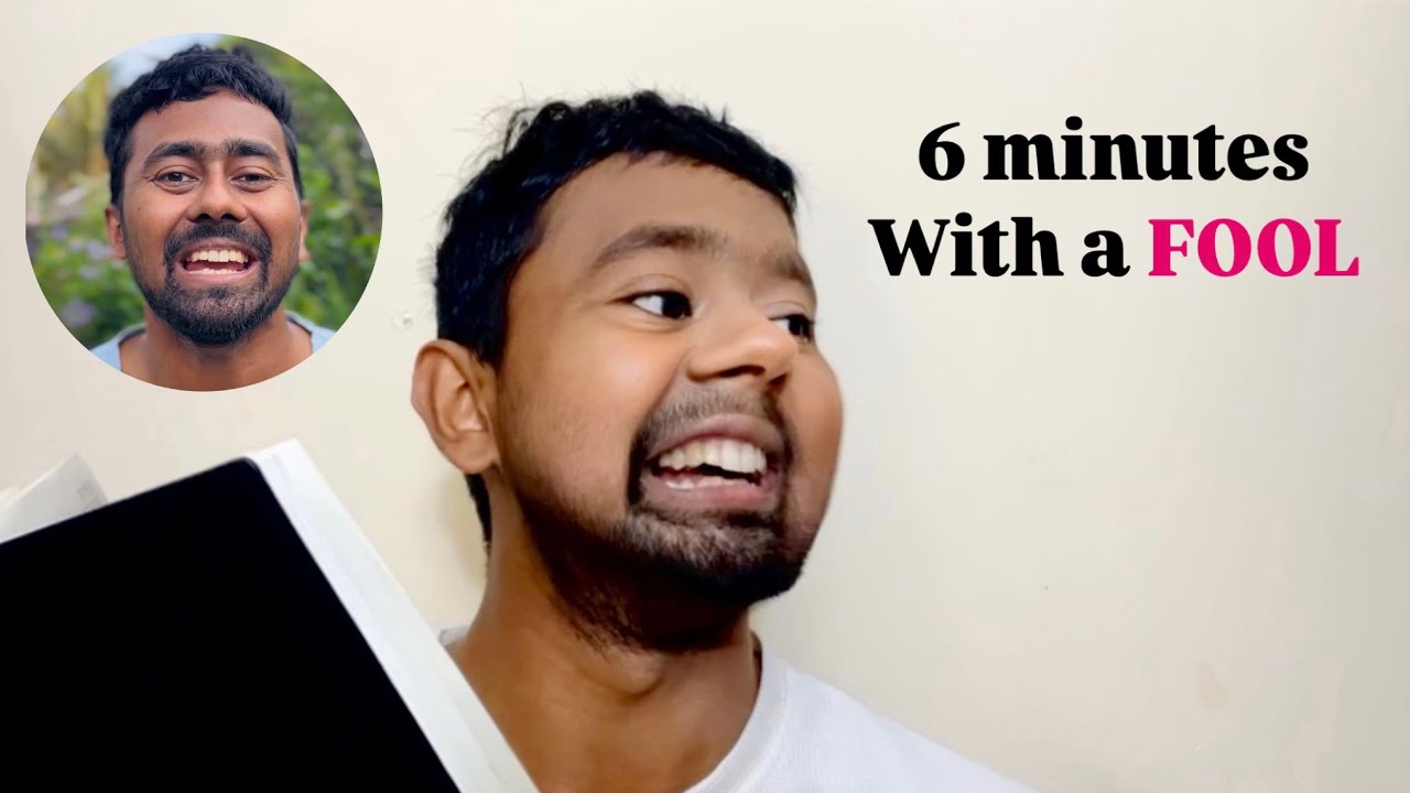 මෝඩයෙකු සමග විනාඩි 6ක් 😂 | Saanaka Bro