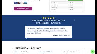 Pricing for Track1099 by Avalara