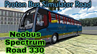 Шустрый Neobus Spectrum Road 330. Proton Bus Simulator Road