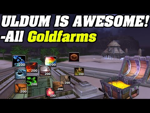 Uldum Is AWESOME! All Uldum Goldfarms | Goldfarming By Zone