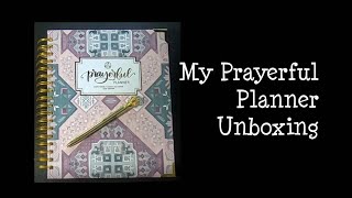 Prayerful Planner unboxing x2, 2021/2022, and decorating a page