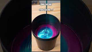 Most Insane Chrome Color Blend Ever #colors #colorasmr #colormixing #colorlearning #satisfying #asmr