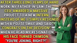 CEO Gave My Project to an Intern – My Resignation Crushed the Company