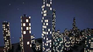 Helios Engine — Night City Render Test