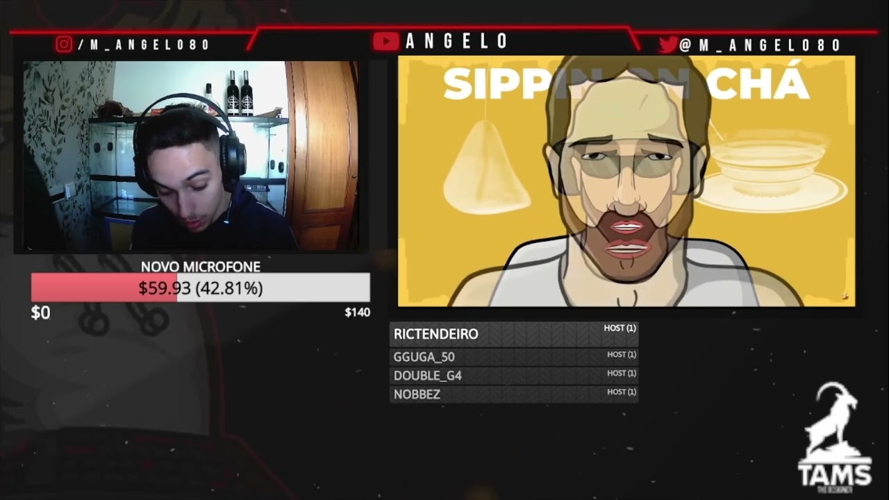 ANGELO REAGE A TJI X LIL TELMO SIPPIN' ON CHÁ  FT. AUTO TUNA