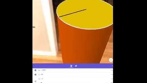Cylinder Inscribed in a Sphere: Calculus Optimization Problem Exploration In Augmented Reality