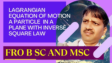 Lagrangian equation of inverse square law attractive force