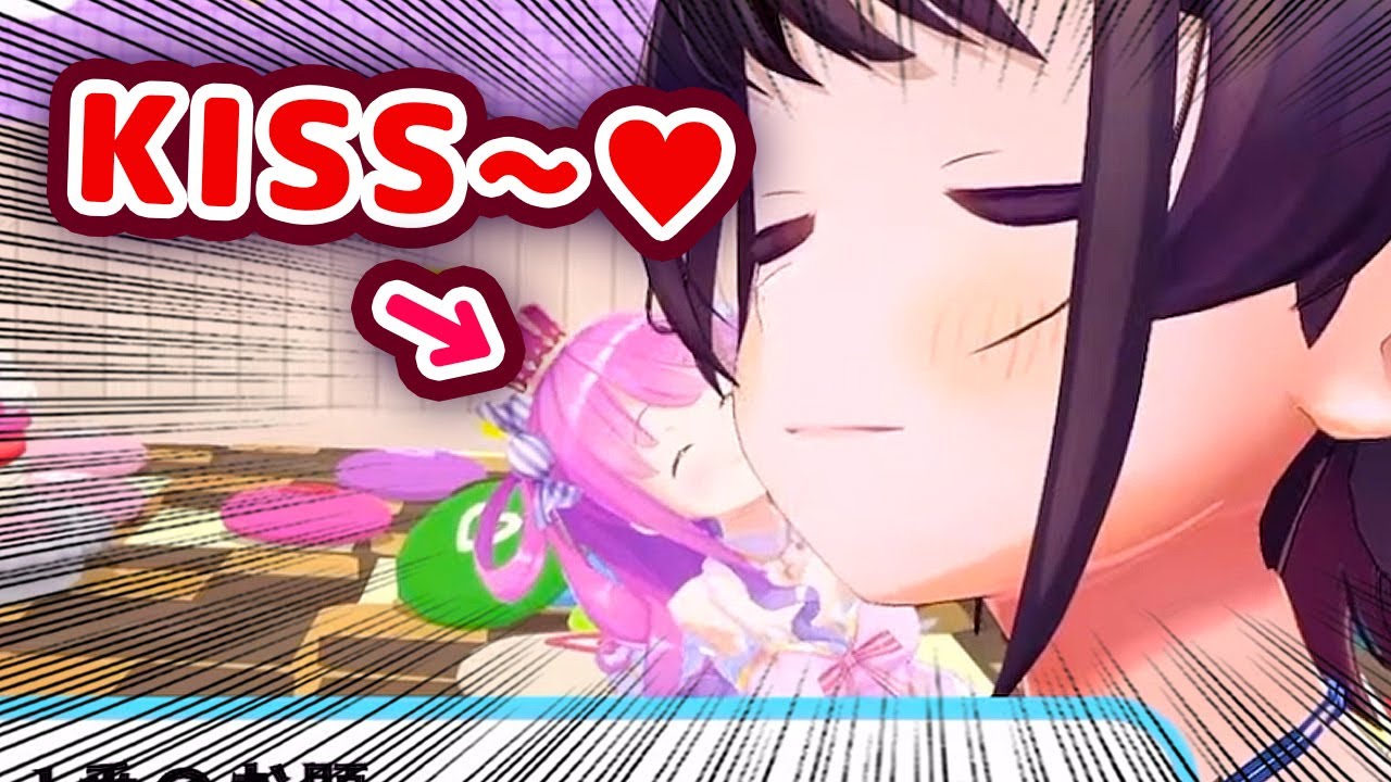 Luna Kisses Subaru After Getting An Order From Choco-Sensei【ENG Sub/Hololive】