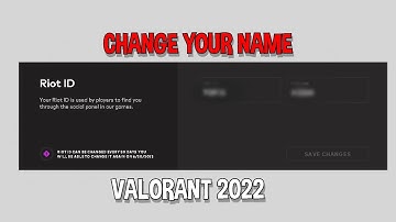 Change your name in VALORANT *VERY EASY* (2022)