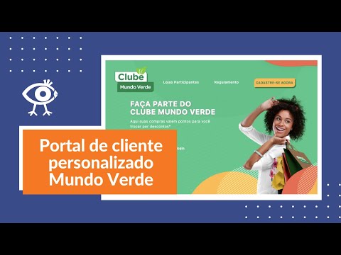 Clube Mundo Verde - Portal do Cliente personalizado