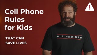 Cell Phone Rules for Kids That Can Save Lives