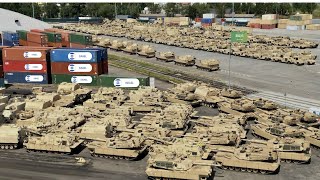 Incredible: Thousand US Army Equipment Landed at Saudi Arabian Port